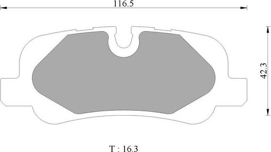 BOSCH 0 986 AB2 745 - Гальмівні колодки, дискові гальма autozip.com.ua