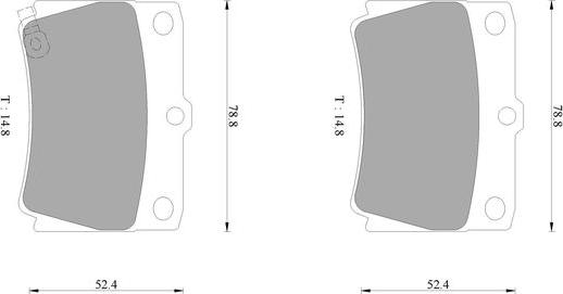 BOSCH 0 986 AB2 738 - Гальмівні колодки, дискові гальма autozip.com.ua