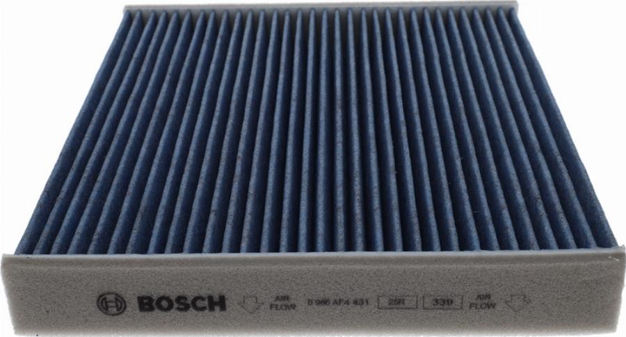BOSCH 0 986 AF4 431 - Фільтр, повітря у внутрішній простір autozip.com.ua