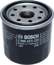 BOSCH 0 986 AF0 220 - Масляний фільтр autozip.com.ua