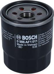 BOSCH 0 986 AF1 011 - Масляний фільтр autozip.com.ua