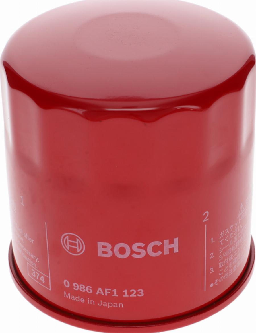 BOSCH 0 986 AF1 123 - Масляний фільтр autozip.com.ua