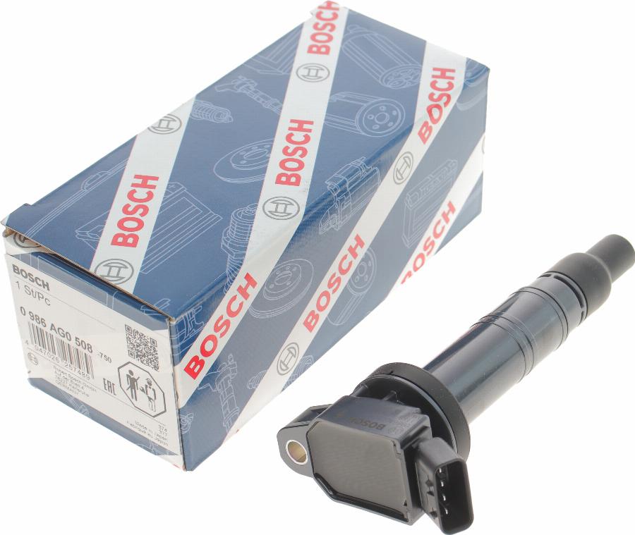 BOSCH 0 986 AG0 508 - Котушка запалювання autozip.com.ua