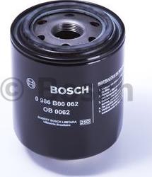 BOSCH 0 986 B00 062 - Масляний фільтр autozip.com.ua