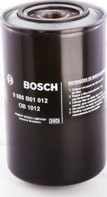 BOSCH 0 986 B01 012 - Масляний фільтр autozip.com.ua