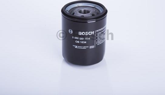 BOSCH 0 986 B01 034 - Масляний фільтр autozip.com.ua