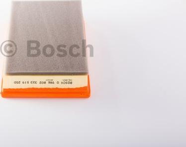 BOSCH 0 986 B02 323 - Повітряний фільтр autozip.com.ua