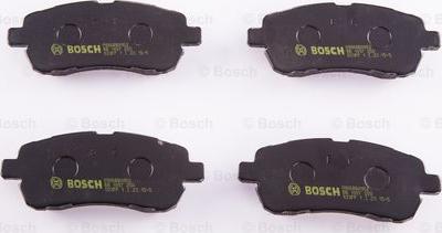 BOSCH 0 986 BB0 952 - Гальмівні колодки, дискові гальма autozip.com.ua