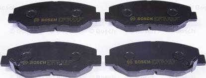 BOSCH 0 986 BB0 596 - Гальмівні колодки, дискові гальма autozip.com.ua