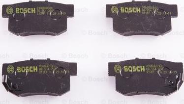 BOSCH 0 986 BB0 560 - Гальмівні колодки, дискові гальма autozip.com.ua