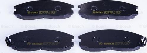 BOSCH 0 986 BB0 589 - Гальмівні колодки, дискові гальма autozip.com.ua