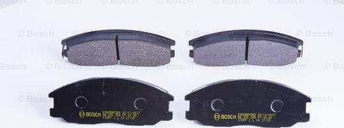 BOSCH 0 986 BB0 589 - Гальмівні колодки, дискові гальма autozip.com.ua