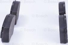 BOSCH 0 986 BB0 578 - Гальмівні колодки, дискові гальма autozip.com.ua