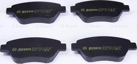 BOSCH 0 986 BB0 578 - Гальмівні колодки, дискові гальма autozip.com.ua