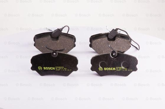 BOSCH 0 986 BB0 055 - Гальмівні колодки, дискові гальма autozip.com.ua