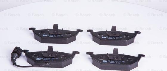 BOSCH 0 986 BB0 140 - Гальмівні колодки, дискові гальма autozip.com.ua