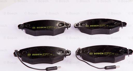 BOSCH 0 986 BB0 102 - Гальмівні колодки, дискові гальма autozip.com.ua