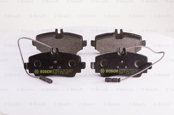 BOSCH 0 986 BB0 117 - Гальмівні колодки, дискові гальма autozip.com.ua