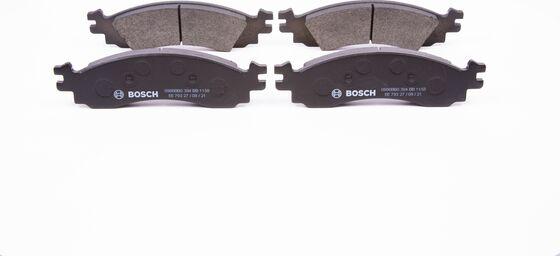 BOSCH 0 986 BB0 394 - Гальмівні колодки, дискові гальма autozip.com.ua