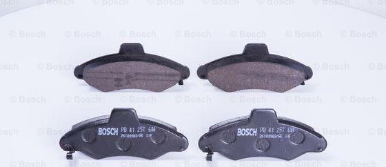 BOSCH 0 986 BB0 265 - Гальмівні колодки, дискові гальма autozip.com.ua