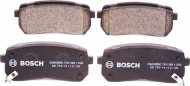 BOSCH 0 986 BB0 765 - Гальмівні колодки, дискові гальма autozip.com.ua