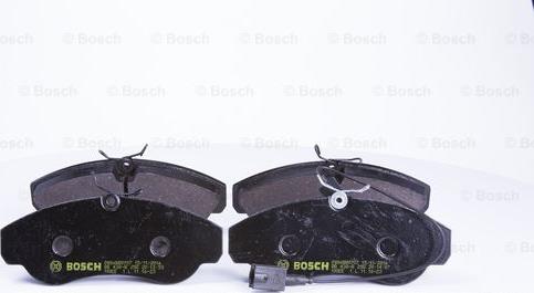 BOSCH 0 986 BB0 707 - Гальмівні колодки, дискові гальма autozip.com.ua