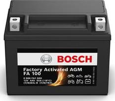 BOSCH 0 986 FA1 000 - Стартерна акумуляторна батарея, АКБ autozip.com.ua