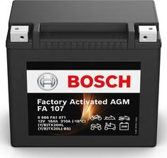 BOSCH 0 986 FA1 071 - Стартерна акумуляторна батарея, АКБ autozip.com.ua