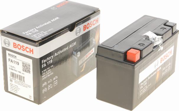 BOSCH 0 986 FA1 190 - Стартерна акумуляторна батарея, АКБ autozip.com.ua