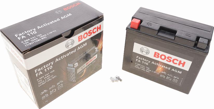 BOSCH 0 986 FA1 100 - Стартерна акумуляторна батарея, АКБ autozip.com.ua