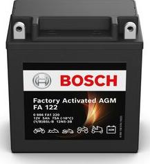 BOSCH 0 986 FA1 220 - Стартерна акумуляторна батарея, АКБ autozip.com.ua