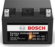 BOSCH 0 986 FA1 270 - Стартерна акумуляторна батарея, АКБ autozip.com.ua