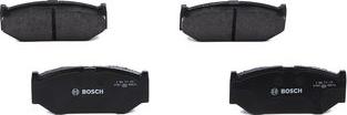 BOSCH 0 986 T11 173 - Гальмівні колодки, дискові гальма autozip.com.ua