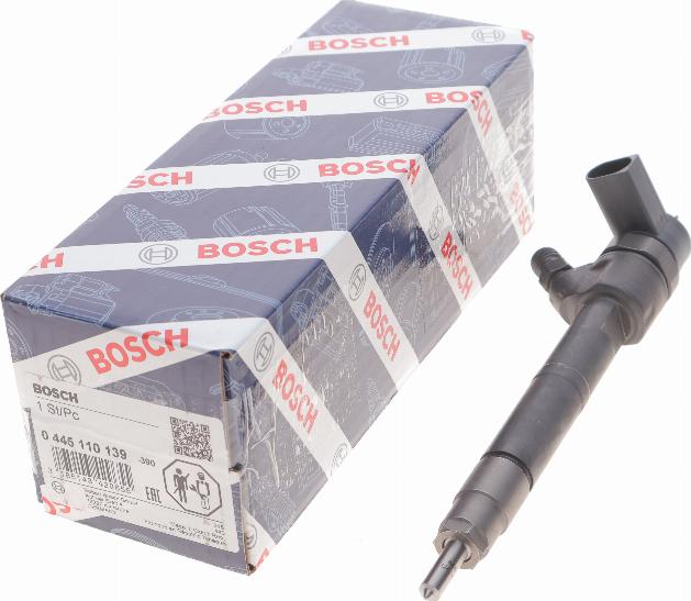 BOSCH 0 445 110 139 - Форсунка паливна, розпилювач і утримувач autozip.com.ua