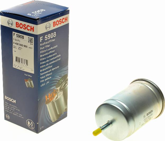 BOSCH 0 450 905 908 - Паливний фільтр autozip.com.ua