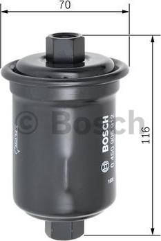 BOSCH 0 450 905 912 - Фільтр паливний autozip.com.ua