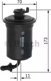 BOSCH 0 450 905 987 - Паливний фільтр autozip.com.ua