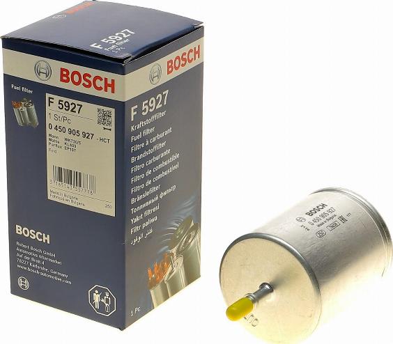 BOSCH 0 450 905 927 - Паливний фільтр autozip.com.ua