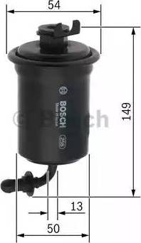 BOSCH 0 450 905 979 - Паливний фільтр autozip.com.ua