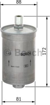 BOSCH 0 450 905 091 - Паливний фільтр autozip.com.ua