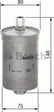 BOSCH 0 450 905 198 - Паливний фільтр autozip.com.ua