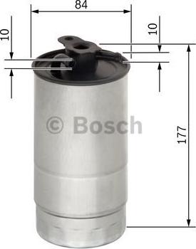 BOSCH 0 450 906 451 - Паливний фільтр autozip.com.ua