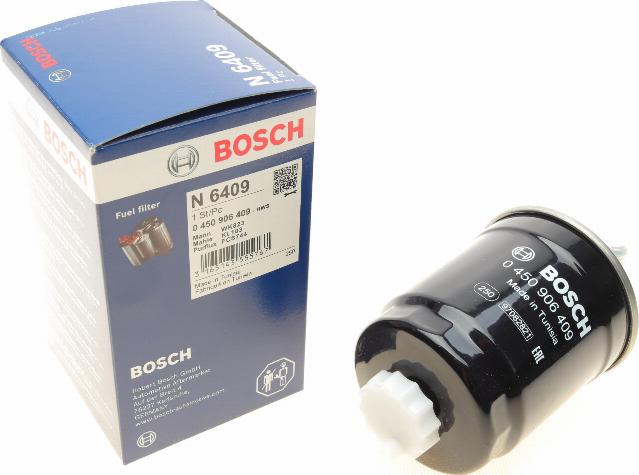 BOSCH 0 450 906 409 - Паливний фільтр autozip.com.ua