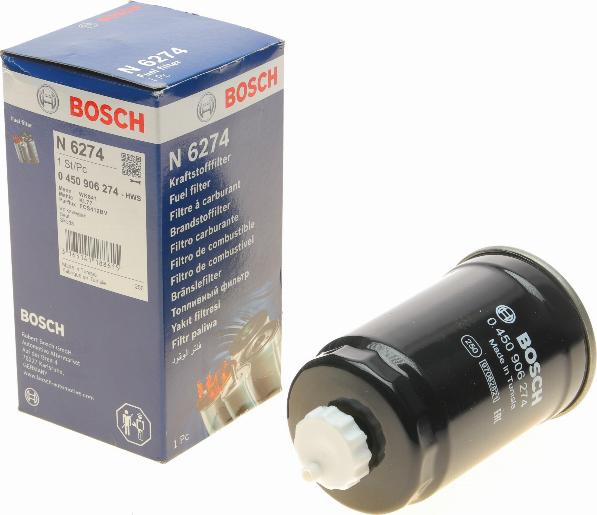 BOSCH 0 450 906 274 - Паливний фільтр autozip.com.ua