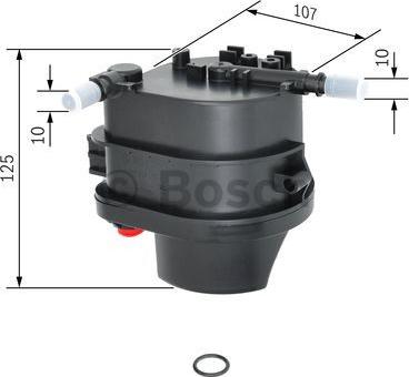 BOSCH 0 450 907 007 - Паливний фільтр autozip.com.ua