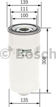 BOSCH 0 451 104 013 - Масляний фільтр autozip.com.ua