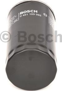 BOSCH 0 451 103 092 - Масляний фільтр autozip.com.ua