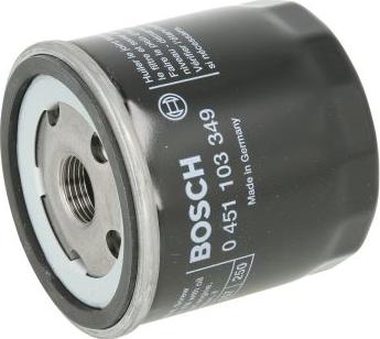 BOSCH 0 451 103 349 - Масляний фільтр autozip.com.ua