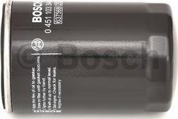 BOSCH 0 451 103 344 - Масляний фільтр autozip.com.ua