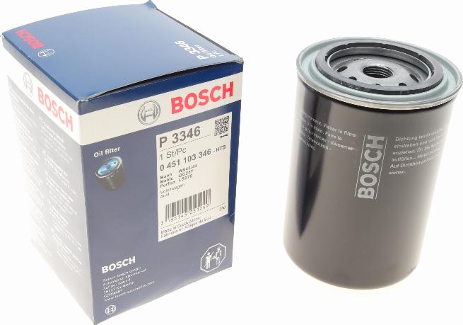 BOSCH 0 451 103 346 - Масляний фільтр autozip.com.ua